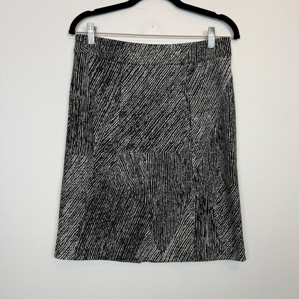 Vintage Nomadic Traders knit knee length skirt size MD office workwear